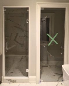 Residential Glass Shower Door Services Markham